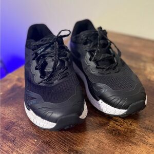 Black and White Athletic Shoes